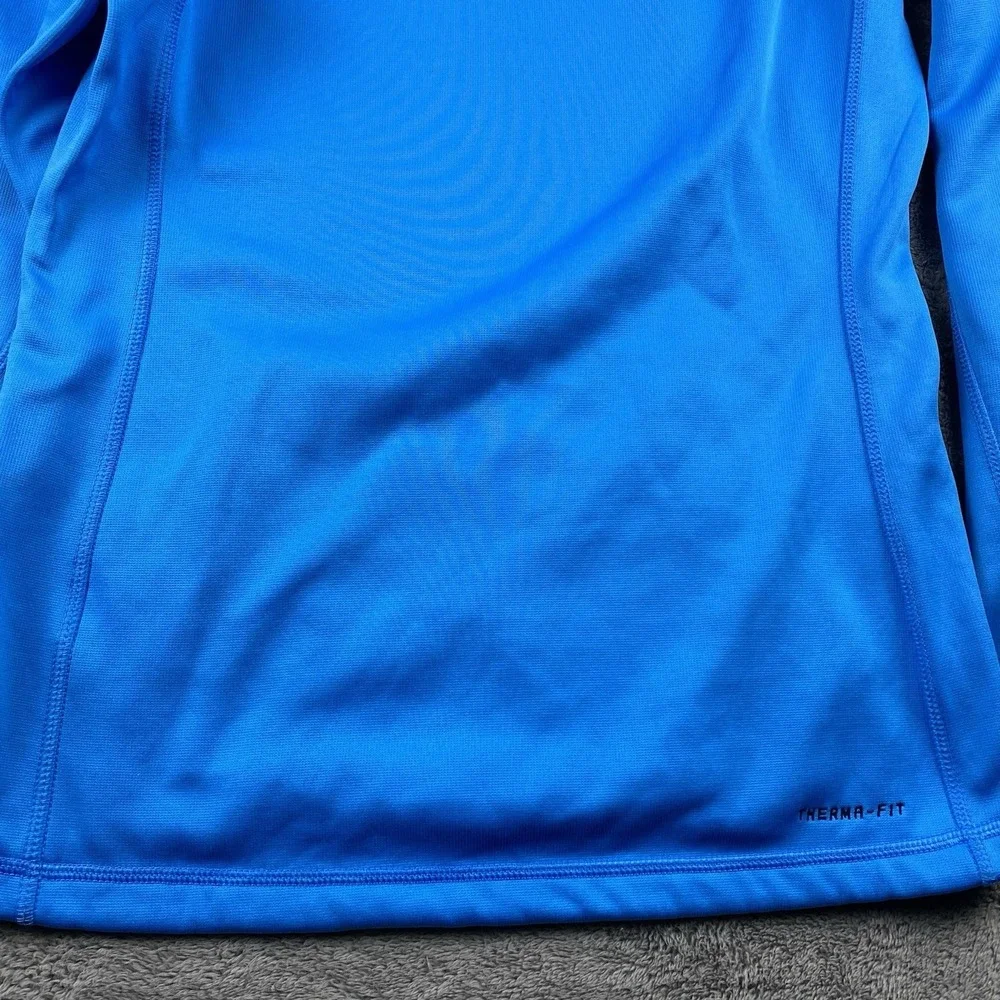 Nike Therma Fit Hoodie Womens XS Blue Pink‎ Long Sleeve
